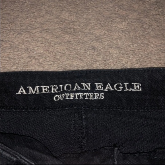 Black Jean Skirt - Picture 3 of 4